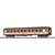 Brawa H0 (AC) DB Reisezugwagen Aüm 203, 1. Klasse, Pop-Lackierung, Ep. IV