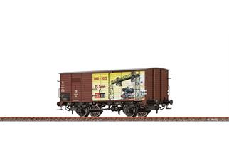 Brawa H0 DB gedeckter Güterwagen G10, 75 Jahre Brawa, Ep. III *werkseitig ausverkauft*