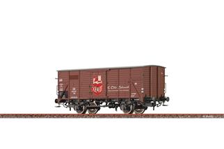 Brawa H0 DB gedeckter Güterwagen G10, Lebkuchen Schmidt, Ep. III (Sonderserie) *werkseitig ausverkauft*