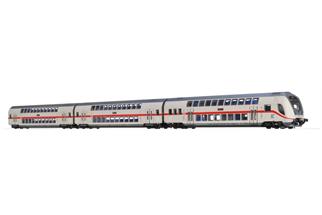 Brawa H0 (DC Digital) DB AG Doppelstockwagen-Grundset IC2, Ep. VI, 3-tlg. *werkseitig ausverkauft*