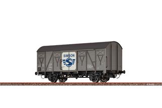 Brawa H0 DR gedeckter Güterwagen Gs 1200, Simson, Ep. IV