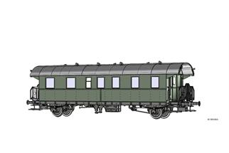 Brawa H0 DR Personenwagen BBitr, 2. Klasse, Traglastwagen, Ep. III