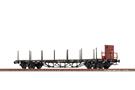 Brawa H0 KPEV Drehgestellflachwagen SSlm, Ep. I