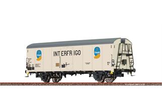 Brawa H0 NS Kühlwagen UIC Standard 1 Ibes, Chiquita, Ep. IV *werkseitig ausverkauft*