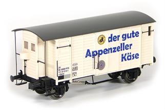 Brawa H0 SBB gedeckter Güterwagen Gklm, Appenzeller Käse, Ep. IV *werkseitig ausverkauft*