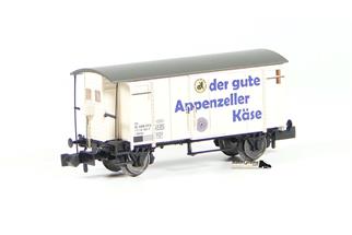 Brawa N SBB gedeckter Güterwagen K2, Appenzeller Käse, Ep. III (Sonderserie) *werkseitig ausverkauft*