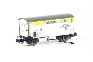 Brawa N SBB gedeckter Güterwagen K2, Calanda Bräu, Ep. III (Sonderserie) *werkseitig ausverkauft*