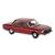 Brekina H0 Audi 100 (C1), rot, 1969