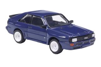 Brekina H0 Audi Sport quattro, dunkelblau, 1981