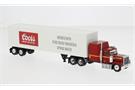 Brekina H0 Chevrolet Bison Koffer-Sattelzug, 1980, Coors Light