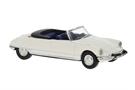 Brekina H0 Citroen DS 19 Cabriolet, weiss, 1963