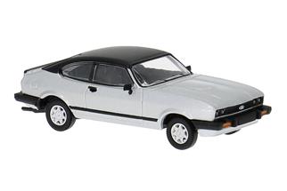 Brekina H0 Ford Capri III, silber, 1978