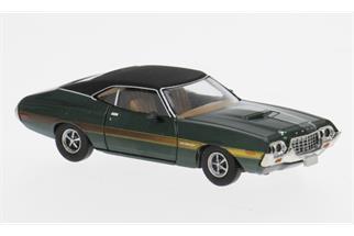 Brekina H0 Ford Gran Torino Sport, grün/schwarz, 1969