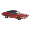 Brekina H0 Ford Gran Torino Sport, rot/schwarz, 1969