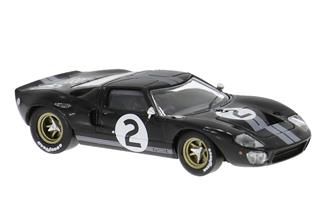 Brekina H0 Ford GT 40, Le Mans, 1966, #2, B. McLaren/C. Amon