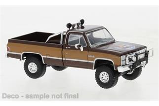 Brekina H0 GMC Sierra Grande, braun/gold, All Terrain Version, 1981 *komplett vorreserviert*