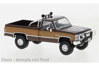 Brekina H0 GMC Sierra Grande, braun/gold, All Terrain Version, 1981 Brekina H0 GMC Sierra Grande, braun/gold, All Terrain Version, 1981