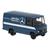 Brekina H0 MB L 406 D Kasten, 1967, MB Service