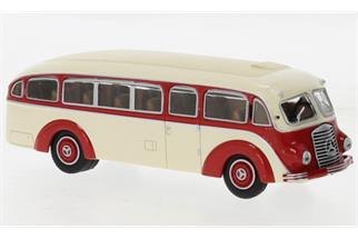 Brekina H0 Mercedes LO 3500, hellbeige/rot, 1936