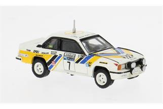 Brekina H0 Opel Ascona B i400, Rallye RAC Lombard, 1980, #7, A. Kulläng