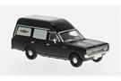 Brekina H0 Opel Rekord C Bestattungswagen, schwarz, 1968