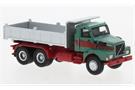 Brekina H0 Volvo N 10 Kipper, grün/rot, 1980 *werkseitig ausverkauft*