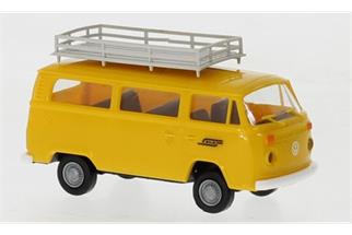 Brekina H0 VW T2 Kombi, gelb, Rhätische Bahn, 1973 *werkseitig ausverkauft*