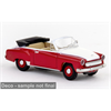 Brekina H0 Wartburg 311 Cabriolet, rot/weiss, 1959