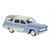 Brekina H0 Wartburg 311 Camping, hellblau/weiss, 1959