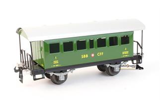 BUCO 0 SBB Personenwagen AB2 Nr. 8683, grün (OCC)