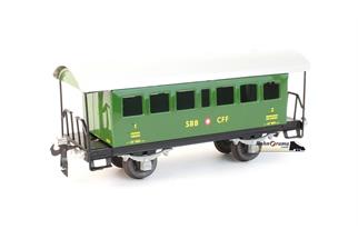 BUCO 0 SBB Personenwagen AB2 Nr. 8683, grün (OCC)