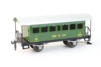 BUCO 0 SBB Personenwagen BC2 Nr. 8683, grün (OCC)