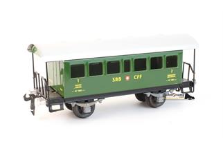 BUCO 0 SBB Personenwagen BC2 Nr. 8683, grün (OCC)