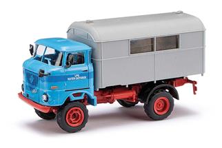 Busch/ESPEWE H0 IFA W50 mit Kofferaufbau, Roter Oktober