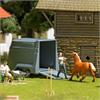 Busch H0 Action Set Störrisches Pony