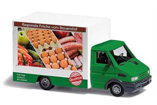 Busch H0 Bauernhof-Verkaufswagen *komplett vorreserviert*