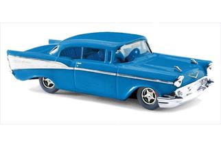 Busch H0 Chevrolet Bel Air '57, blau