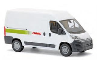 Busch H0 Citroen Jumper Kastenwagen, Claas Service