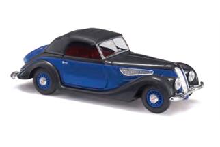 Busch H0 EMW 327 Cabrio, blau - CMD-Collection