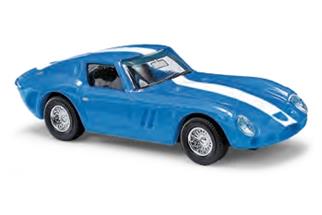 Busch H0 Ferrari 250 GTO, blau