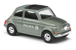 Busch H0 Fiat 500, Polizei Italien *werkseitig ausverkauft*