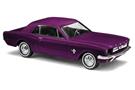 Busch H0 Ford Mustang Coupé, lila