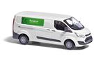 Busch H0 Ford Transit Custom Kastenwagen, Autovermietung Europcar