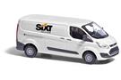 Busch H0 Ford Transit Custom Kastenwagen, Autovermietung Sixt