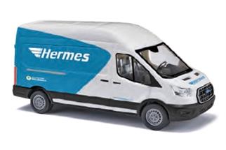 Busch H0 Ford Transit Kastenwagen, Hermes 100& elektrisch