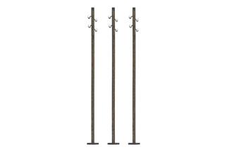 Busch H0 Freileitung 3 Holzmasten