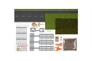 Busch H0 Komplett-Set Mäharbeiten *werkseitig ausverkauft*