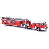 Busch H0 LaFrance Leitertrailer, offen, Fire Department