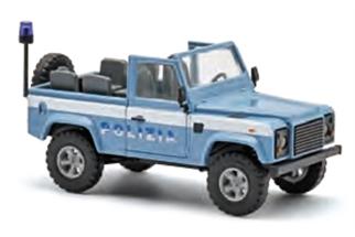 Busch H0 Land Rover Defender 90, Polizia
