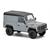 Busch H0 Land Rover Defender 90, silber